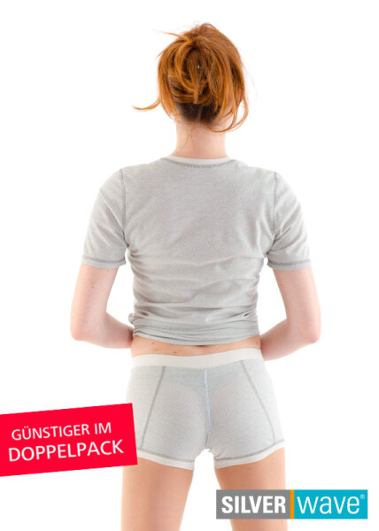 Strahlenschutz Panty für Damen - beige - Doppelpack 40/42