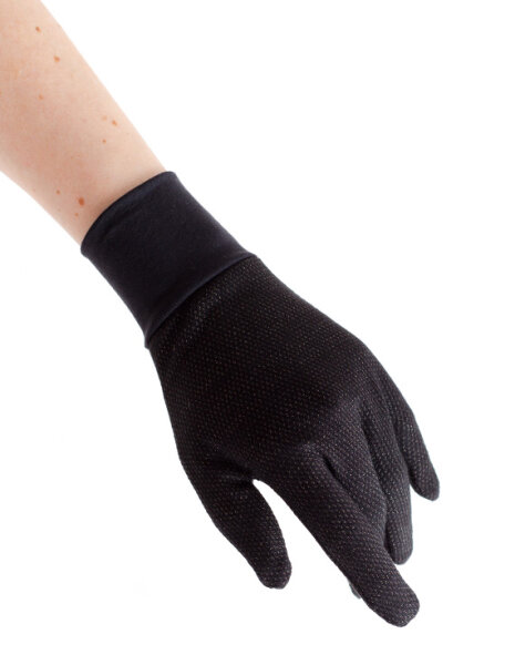 EMF Protection Womens Gloves - black M