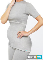 Bauchtuch für Schwangere - Neurodermitiswäsche - grau