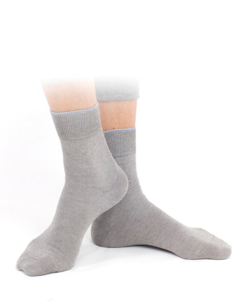 EMF Protection Girls Socks - grey 19-22