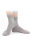 Strahlenschutz Socken für Mädchen - grau 23-26