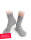 EMF Protection Boys Socks - grey - Pack of two 27-30