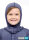 Balaclava for girls with neurodermatitis  - jeans blue