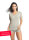 Short-sleeved shirt raglan - silver-coated garments for women with neurodermatitis - grey - Pack of two 40/42