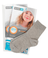 Socks for girls with neurodermatitis and diabetes - grey