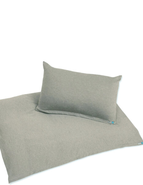 Pillowcase 80x40 - Silver25 - two-sided