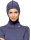 Schalmütze für Damen mit Neurodermitis - Jeansblau Größe 2 (44-52)