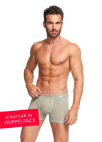 Boxer shorts for men with neurodermatitis - grey - pack...