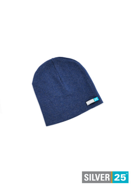 Hat for babies with neurodermatitis - jeans blue