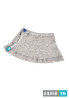 Meck collar  - silver-coated garments for babies with...