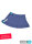 Silver25-Schalkragen - Silberwäsche für Babys mit Neurodermitis - Jeansblau - Doppelpack Größe 0 (74-92)