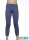 Legging - silver-coated textiles for women with neurodermatitis - jeans blue