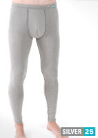 Legging - silver-coated textiles for men with neurodermatitis - grey