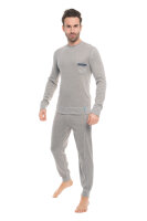 Schlafanzug für Herren - Neurodermitiswäsche - grau