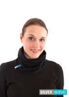 EMF Protection Womens Loop scarf  - black