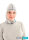 Strahlenschutz Schalmütze für Damen - beige