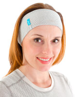 Strahlenschutz Stirnband für Damen - beige