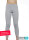 Legging - silver-coated textiles for girls with neurodermatitis - grey - pack of two 110/116
