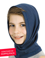 Loop-Schal für Jungen mit Neurodermitis - blau -...