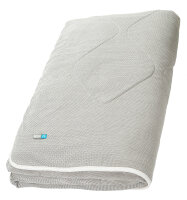 Warming shielding cuddly blanket 1,30 x 2,20 m - beige