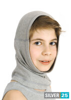 Loop scarf for boys with neurodermatitis - grey