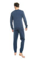 Schlafanzug für Herren - Neurodermitiswäsche - blau