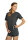 Abschirmkleidung Basic Kurzarm-Shirt für Damen - schwarz