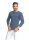 Long-sleeved shirt N for men with neurodermatitis - jeans blue 46/48