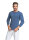 Long-sleeved shirt N for men with neurodermatitis - jeans blue 50/52