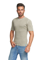 Short-sleeved shirt N - silver-coated textiles for men with neurodermatitis - grey 50/52