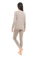 Neurodermitis-Schlafanzug - Silberwäsche für Damen - grau 36/38