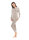 Neurodermatitis pyjama - silver-coated garments for women - grey 36/38