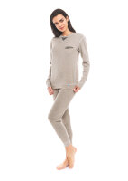 Neurodermatitis pyjama - silver-coated garments for women - grey 52/54