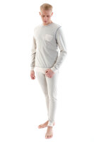 EMF Protection Mens pyjama - beige 50/52