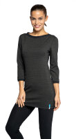 EMF Protection Womens Long-sleeved Longshirt - black 40/42