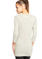 EMF Protection Womens Long-sleeved Longshirt - beige 52/54