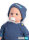 Hat for babies with neurodermatitis - jeans blue Gr. 0 (86 bis 92)