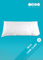 Pillowcase Salzburg, 40x80, polyester hollow-fibre ball filling /cover fabric of cotton/Tencel