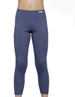 Legging - silver-coated textiles for women with neurodermatitis - jeans blue 40/42