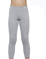 Legging - silver-coated textiles for girls with neurodermatitis - grey 158/164
