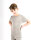 Short-sleeved shirt for boys with neurodermatitis - grey 146/152