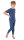 Kurzarmshirt für Jungen mit Neurodermitis - Jeansblau 146/152