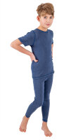 Silver 25-Legging für Jungen mit Neurodermitis - Jeansblau 110/116