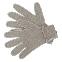 Gloves for girls with neurodermatitis - grey S (11 - 14...