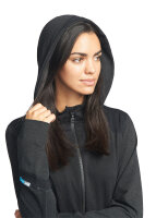 EMF Protection Womens hooded Jacket - black 36/38