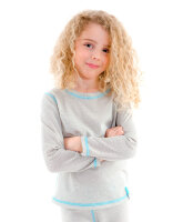 Strahlenschutz Langarm-Shirt Strahlenschutzwäsche für Mädchen - beige 98/104