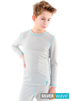 EMF Protection Boys Long-sleeved Shirt- beige 122/128