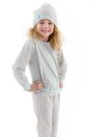 Strahlenschutz Schlafanzug für Mädchen - beige 98/104