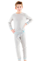 Strahlenschutz Schlafanzug für Jungen - beige 110/116