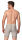 EMF Protection Mens Long Boxer Shorts - beige 54/56